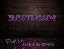 Tablet Screenshot of electricads.com
